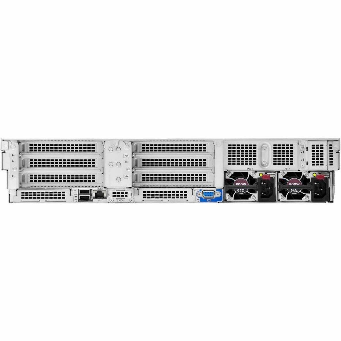 HPE ProLiant DL380 G11 2U Rack Server - 1 x Intel Xeon Silver 4416+ 2 GHz - 32 GB RAM - Serial ATA/600 Controller