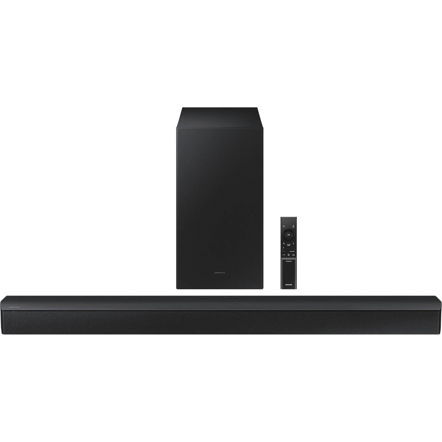 Samsung HW-B450 2.1 Bluetooth Sound Bar Speaker - 300 W RMS - Black