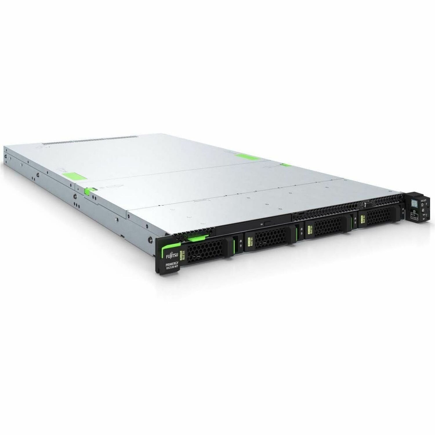 Fujitsu PRIMERGY RX2530 M7 1U Rack Server - Intel Xeon Silver 4410Y 2 GHz - 32 GB RAM - 12Gb/s SAS, Serial ATA Controller