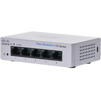 Cisco Business 110 CBS110-5T-D 5 Ports Ethernet Switch