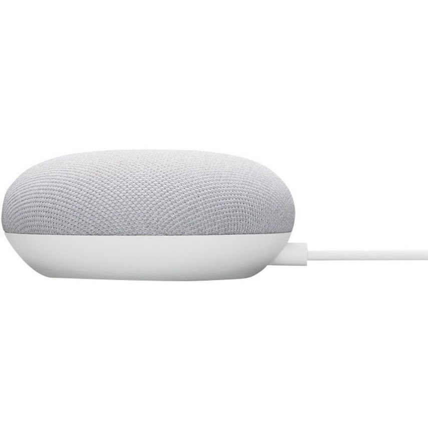 Google Nest Mini GA00638-US Bluetooth Smart Speaker - Google Assistant Supported - Chalk