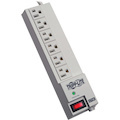 Tripp Lite by Eaton Protect It! Surge Protector with 6 Right-Angle Outlets, 6 ft. (1.83 m) Cord, 540 Joules, Diagnostic LED