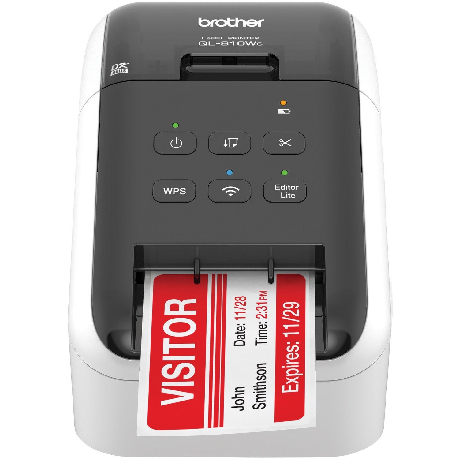 Brother QL-810WC Ultra Fast Label Printer with Wireless Networking