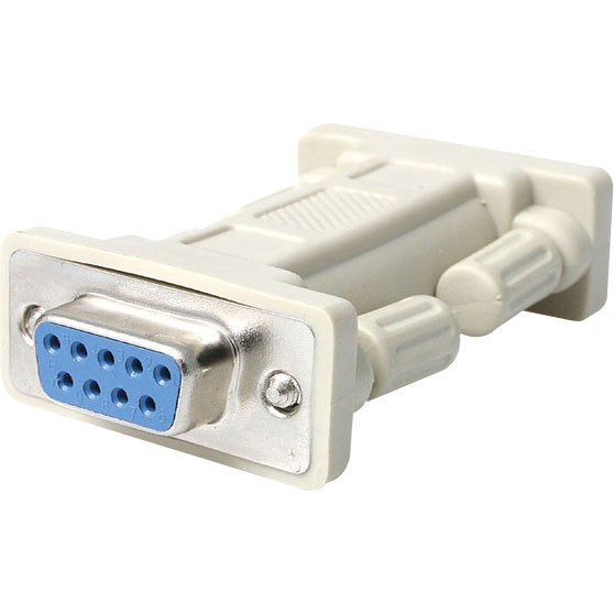 StarTech.com DB9 RS232 Serial Null Modem Adapter - F/F