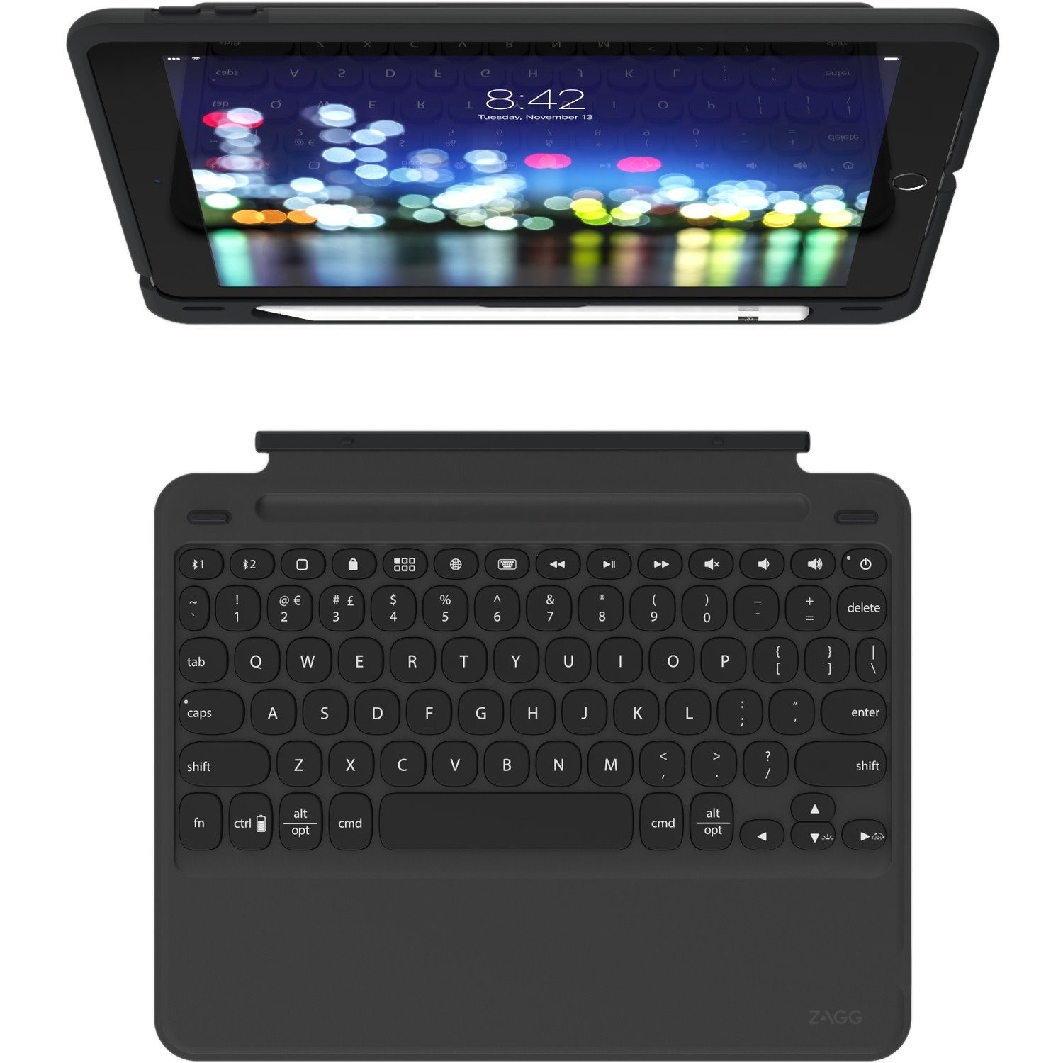 ZAGG Slim Book Go Ultra-Slim Keyboard & Detachable Case for 9.7-inch iPad