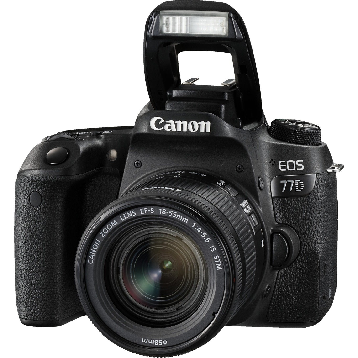 Canon EOS 77D 24.2 Megapixel Digital SLR Camera with Lens - 0.71" - 2.17"