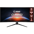 MSI Optix OPTIXMAG342CQR 34" UW-QHD Curved Screen Gaming LCD Monitor - 21:9