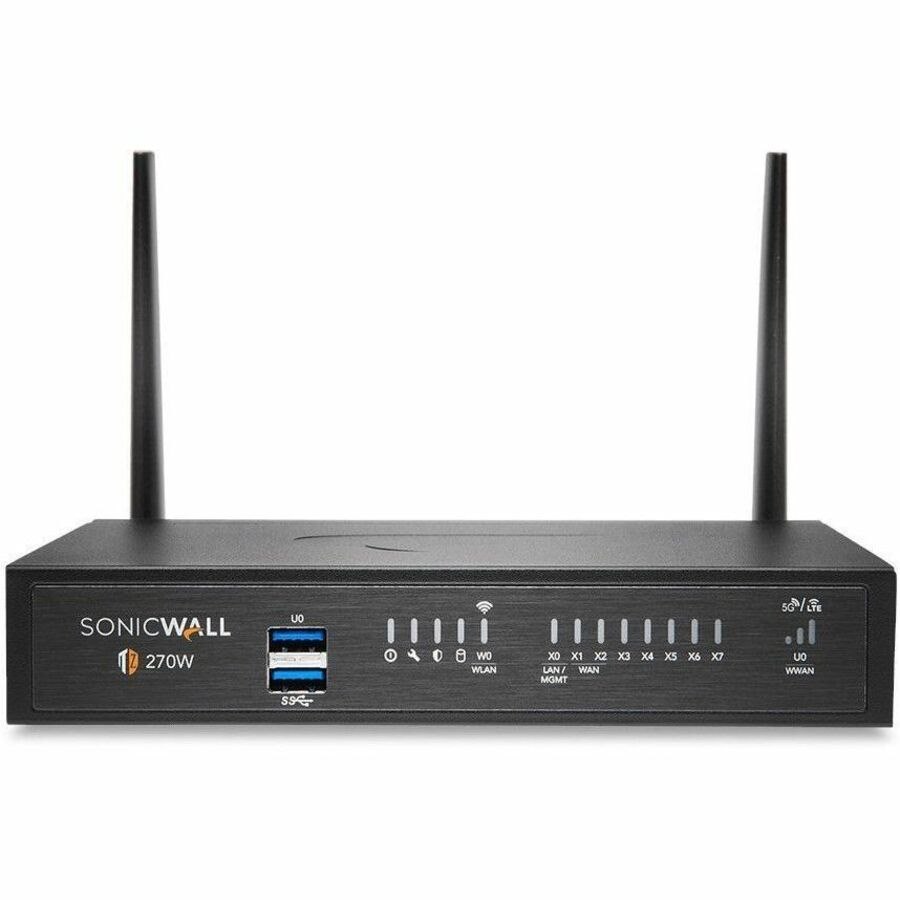 SonicWall TZ270w Network Security/Firewall Appliance - 3 Year Advanced Protection Service Suite (APSS)