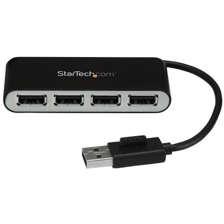 StarTech.com 4 Port USB Hub &acirc;&euro;" 4 x USB 2.0 port &acirc;&euro;" Bus Powered &acirc;&euro;" USB Adapter &acirc;&euro;" USB Splitter &acirc;&euro;" Multi Port USB Hub &acirc;&euro;" USB 2.0 Hub