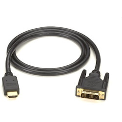 Black Box HDMI to DVI-D Cable, M/M, PVC, 2-m (6.5-ft.)