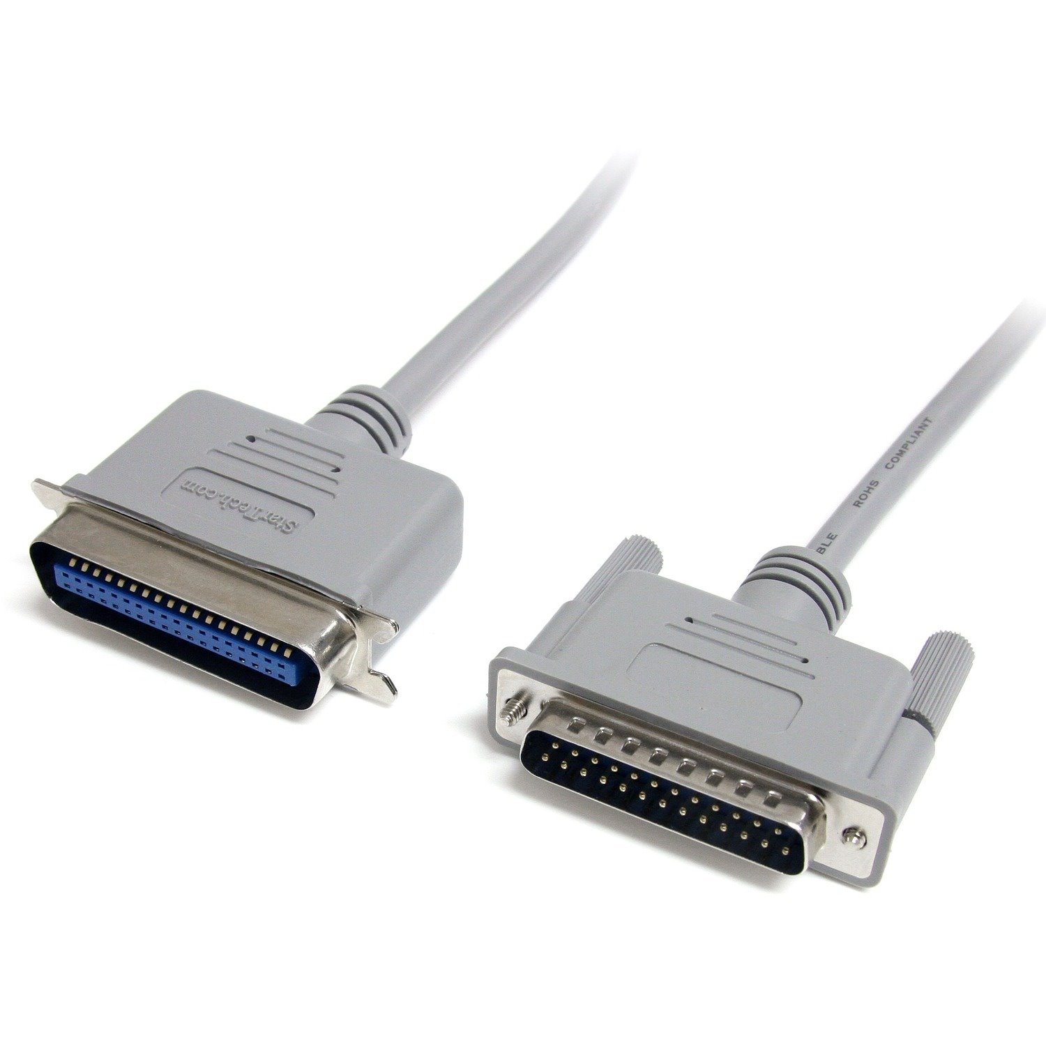 StarTech.com 6 ft DB25 to Centronics 36 Parallel Printer Cable - Printer cable - DB-25 (M) - 36 pin Centronics (M) - 6 ft