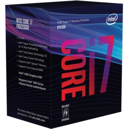 Intel Core i7 i7-8700 Hexa-core (6 Core) 3.20 GHz Processor - Retail Pack