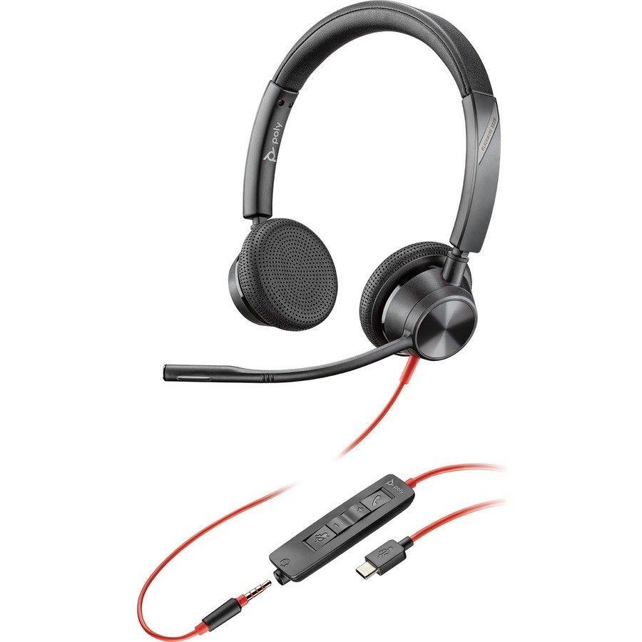 Plantronics Blackwire 3325 Microsoft USB-C Headset