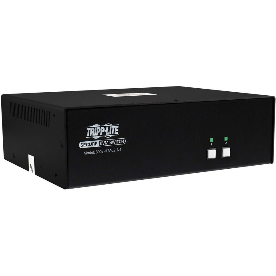 Tripp Lite B002-H2AC2-N4 2-Port Dual-Monitor NIAP PP4.0-Certified HDMI KVM Switch