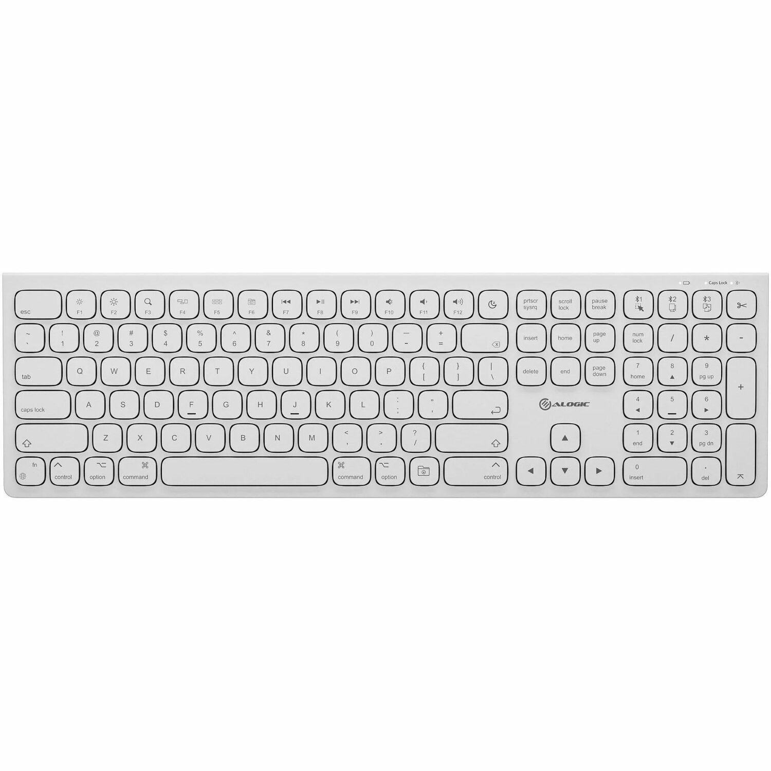 Alogic Echelon USB-C Rechargeable Wireless Keyboard for macOS