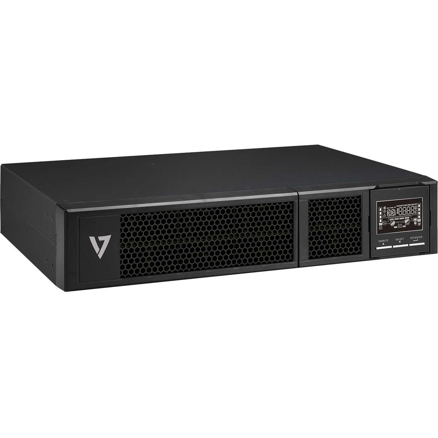 V7 UPS2URM3000DC-NC-1E Double Conversion Online UPS - 3 kVA/3 kW