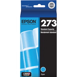 Epson Claria 273 Original Standard Yield Inkjet Ink Cartridge - Cyan - 1 Pack