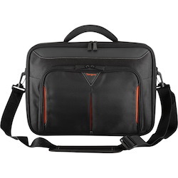 Targus Classic+ CN418EU Carrying Case for 43.2 cm (17") to 45.7 cm (18") Notebook - Black, Red
