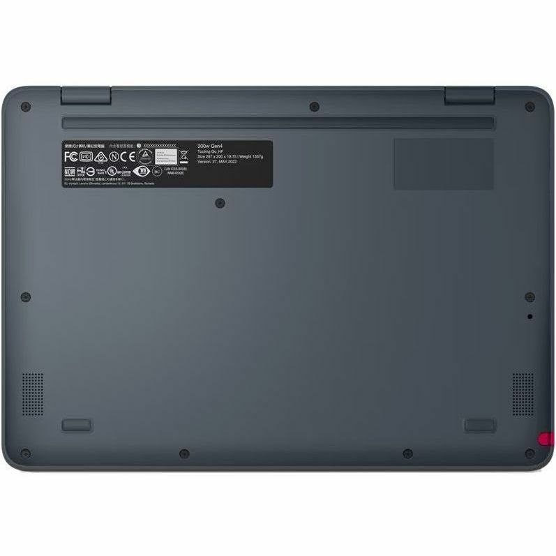 Lenovo 300w Yoga Gen 4 82VNS04L00 11.6" Touchscreen Convertible 2 in 1 Notebook - HD - Intel N-Series N100 - 4 GB - 128 GB SSD - English (US) Keyboard - Slate Grey