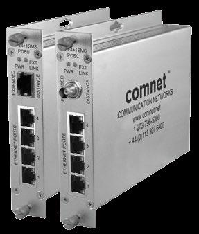 Comnet 4 Port 10/100 MBPS Ethernet Self-Managed