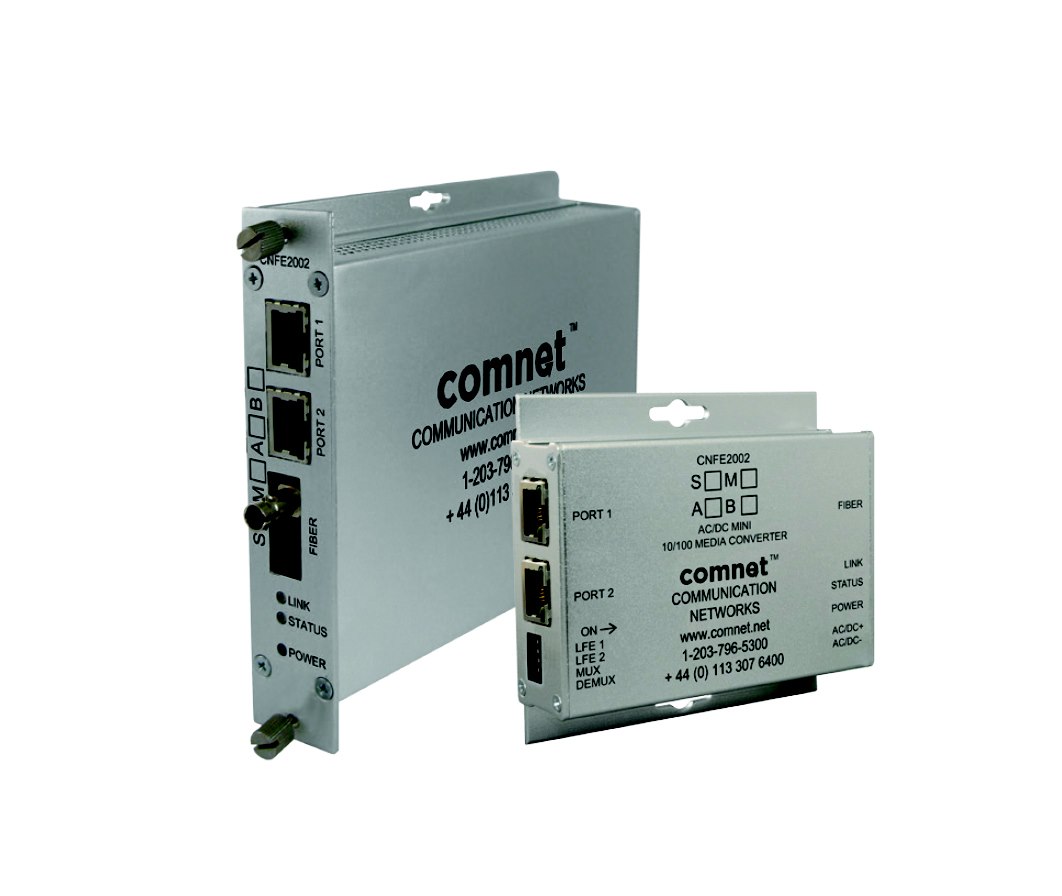 Comnet 2TX To 1 FX Small Size 100MBPS