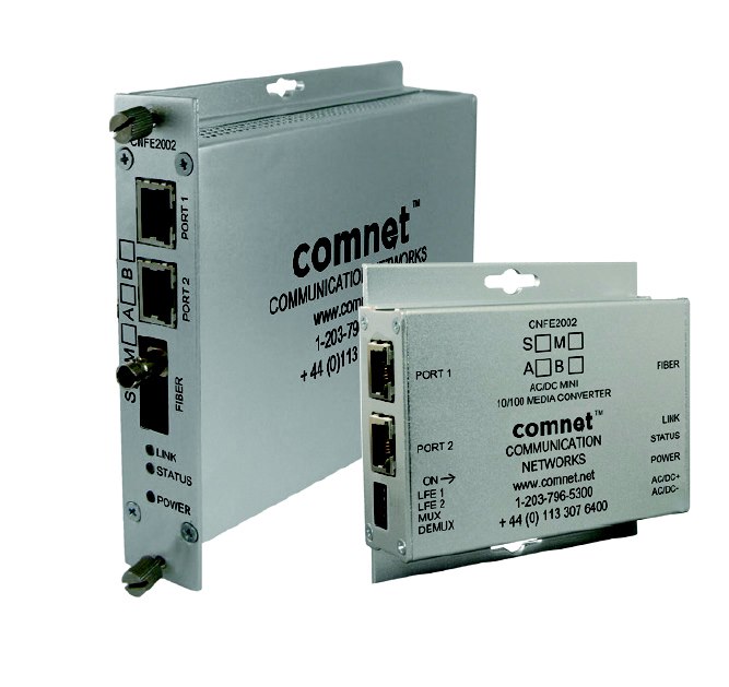 Comnet 2TX To 1 FX Small Size 100MBPS