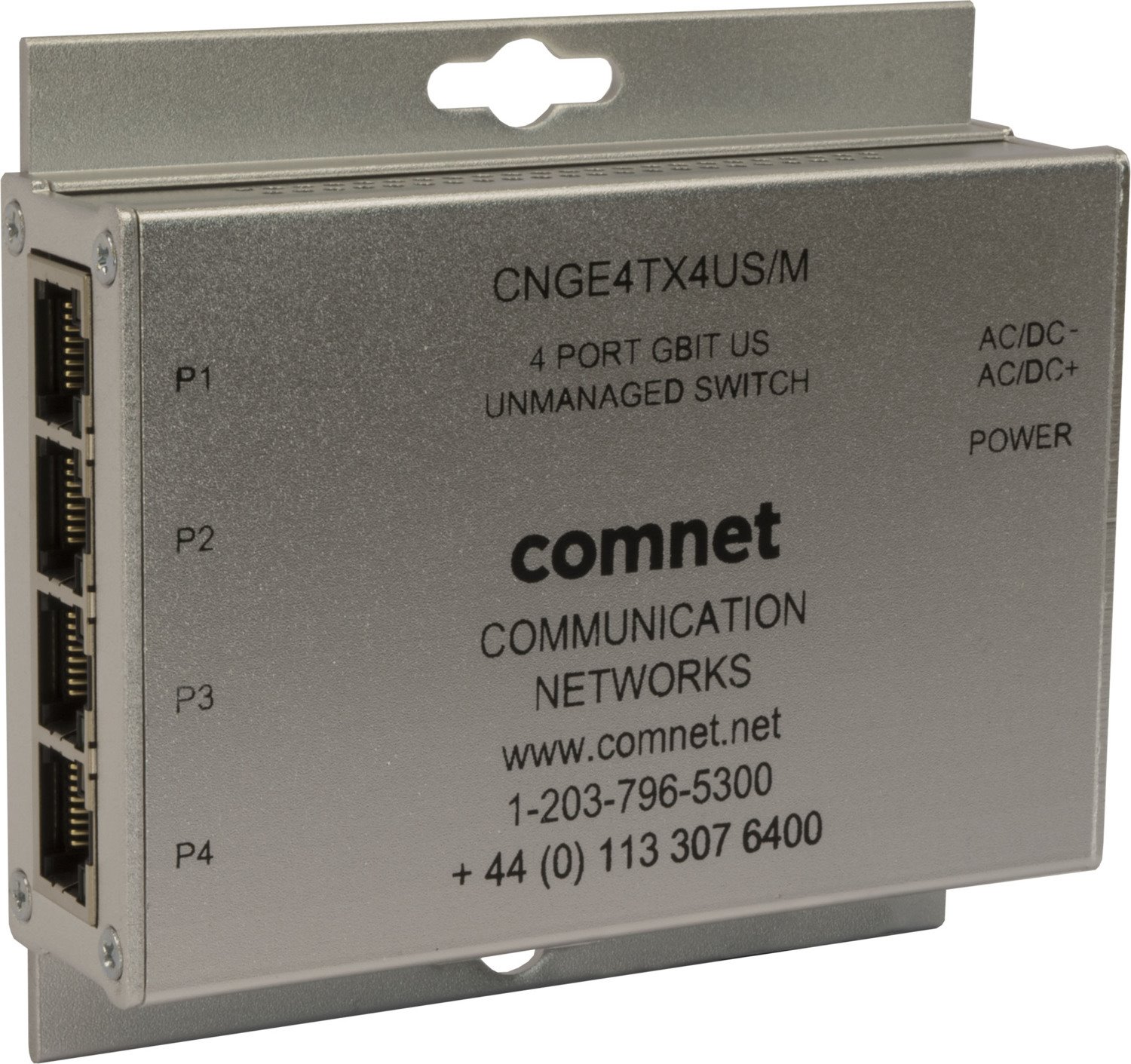 Comnet Unmanaged Switch, 4 Port, 1000Mbps, 4 TX