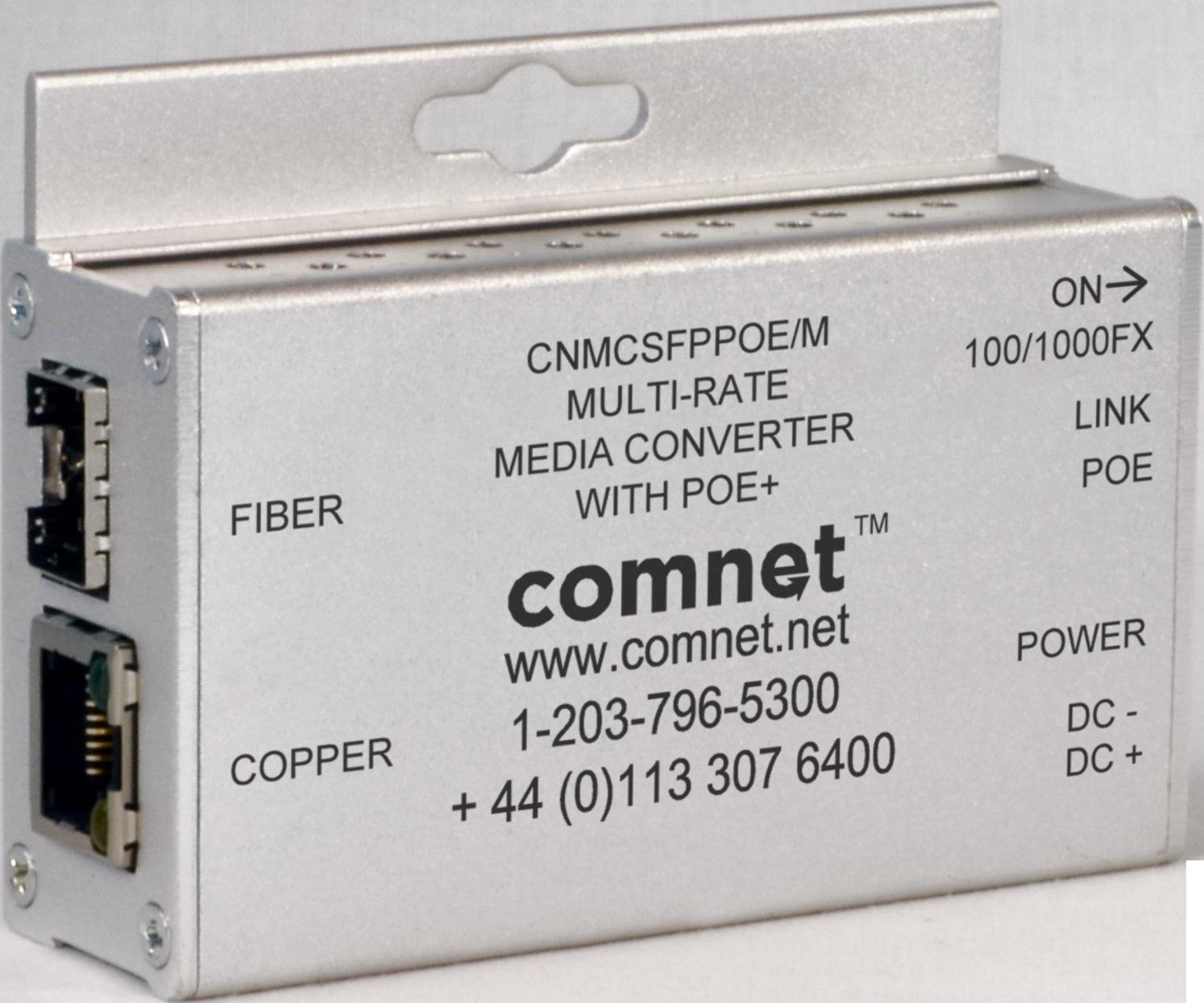 Comnet 10/100/1000Mbps Multi-Rate MedConverter,