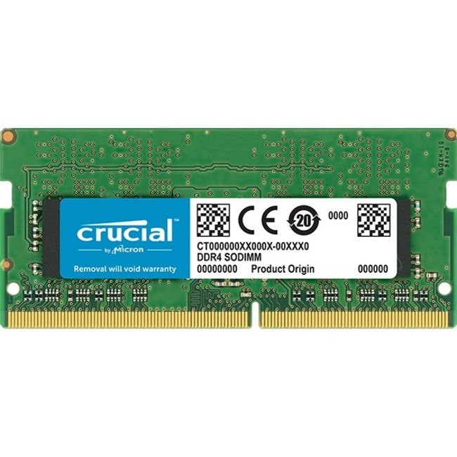 Crucial 16GB (1x16GB) DDR4 Sodimm 2666MHz CL19 Dual Ranked Notebook Laptop Memory Ram ~CT16G4SFS8266