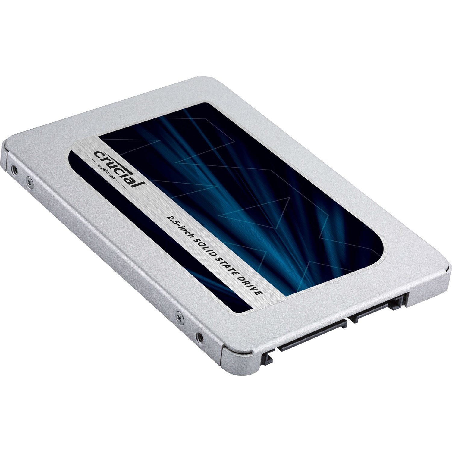 Crucial MX500 500GB 2.5' Sata SSD - 3D TLC 560/510 MB/s 90/95K Iops Acronis True Image Cloning Software 5YR WTY 7MM W/9.5MM Spacer