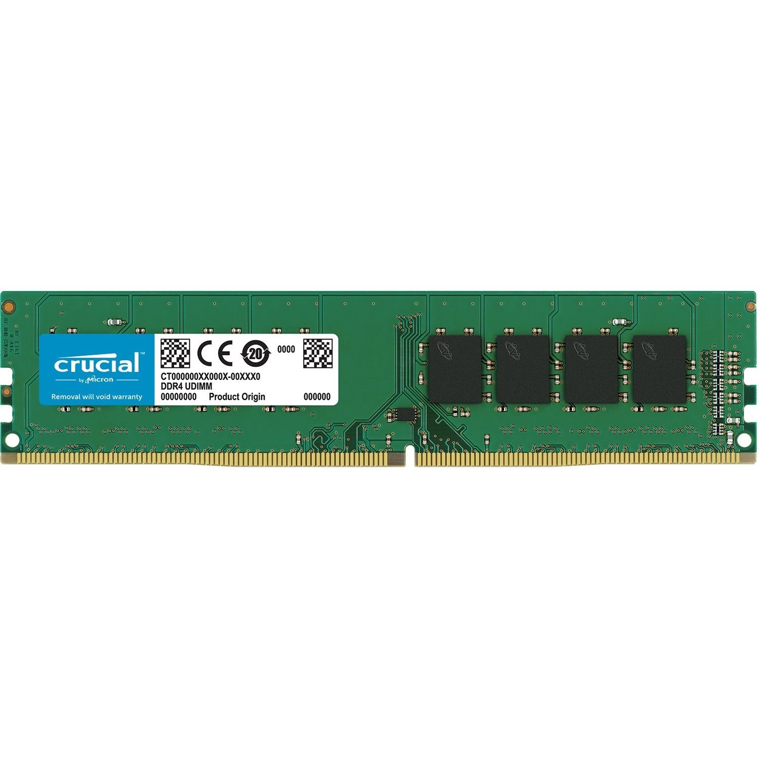 Crucial 8GB (1x8GB) DDR4 Udimm 2666MHz CL19 Single Ranked Desktop PC Memory Ram