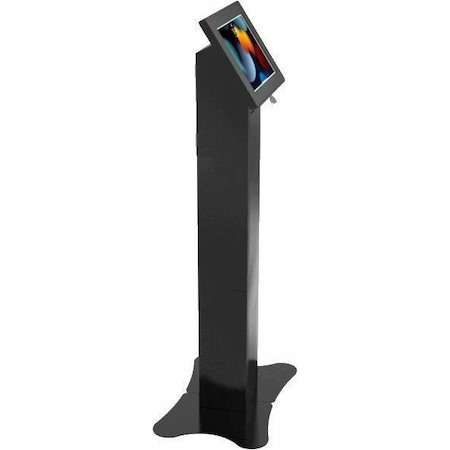 CTA Digital Premium Locking Floor Stand Kiosk with Enclosed Printer Storage & Cable Management for iPad 10.9-inch (10th Generation) and more