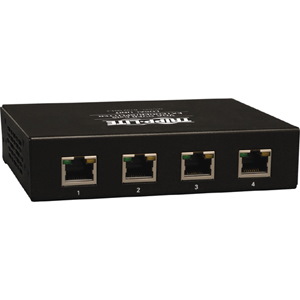 Tripp Lite by Eaton 4-Port VGA over Cat5/6 Splitter/Extender, Box-Style Transmitter for Video, Up to 1000 ft. (305 m), TAA