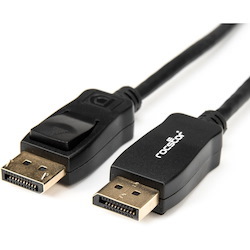Rocstor Premium 3ft / 1m DisplayPort 1.2 Cable M/M - DisplayPort 4k - DisplayPort Male Digital Audio/Video - 3ft