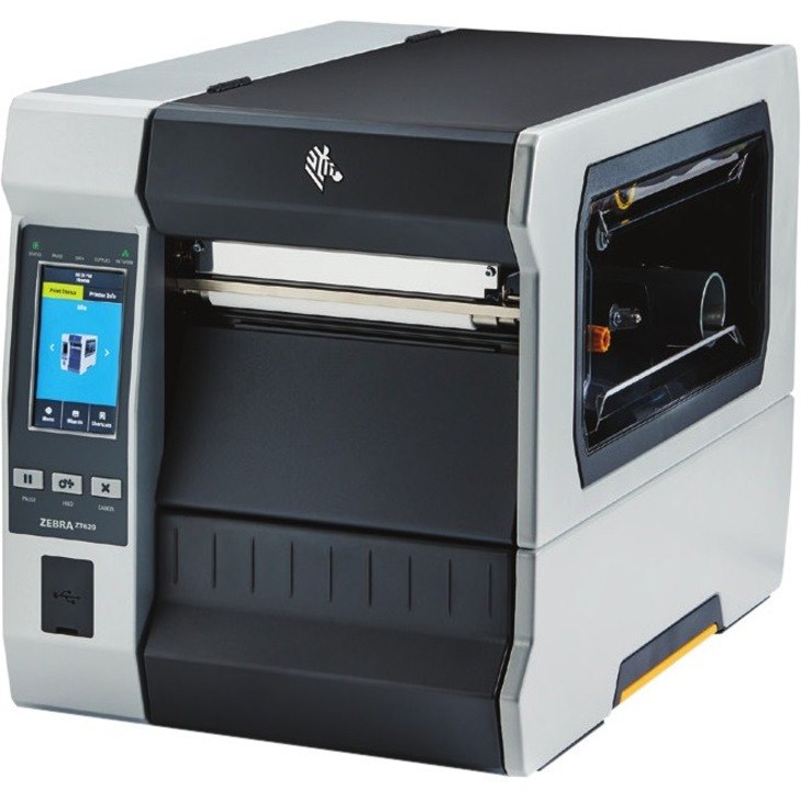 Zebra Zt620 Desktop Thermal Transfer Printer - Monochrome - Label Print - USB - Serial - Bluetooth