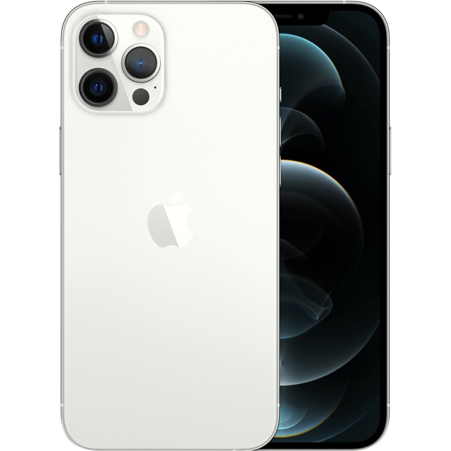 Apple iPhone 12 Pro A2341 128 GB Smartphone - 6.1" OLED 2532 x 1170 - Hexa-core (6 Core) - 6 GB RAM - iOS 14 - 5G - Silver