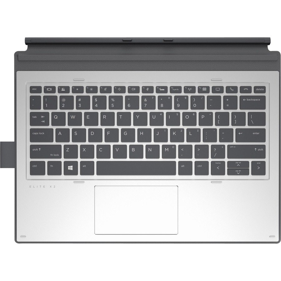 HP Keyboard - Docking Connectivity - Docking Port Interface - ClickPad - English (UK) - Silver