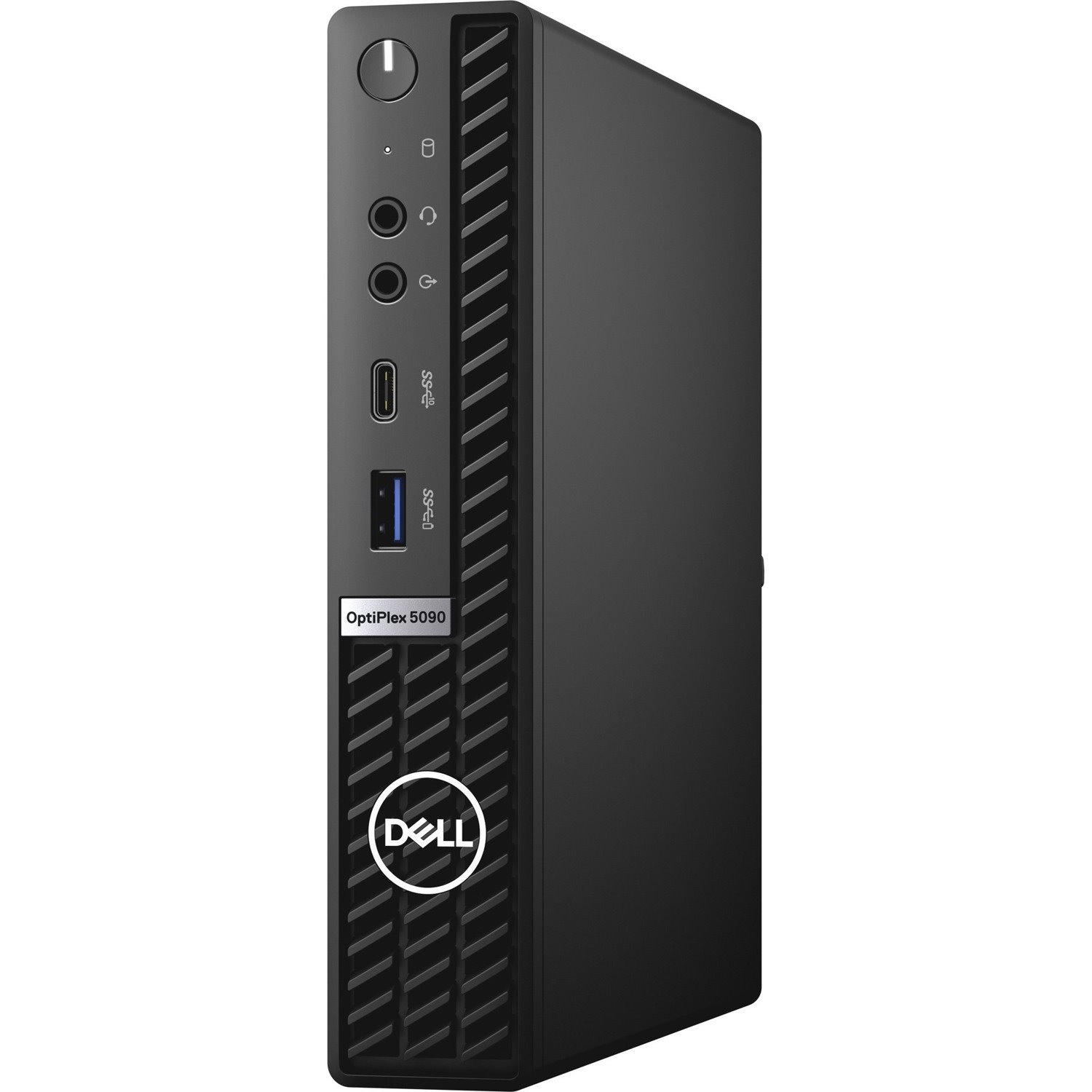 Dell OptiPlex 5000 5090 Desktop Computer - Intel Core i5 10th Gen i5-10500T - 8 GB - 128 GB SSD - Micro PC - Black