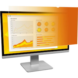 3M&trade; Gold Privacy Filter for 21.5in Monitor, 16:9, GF215W9B