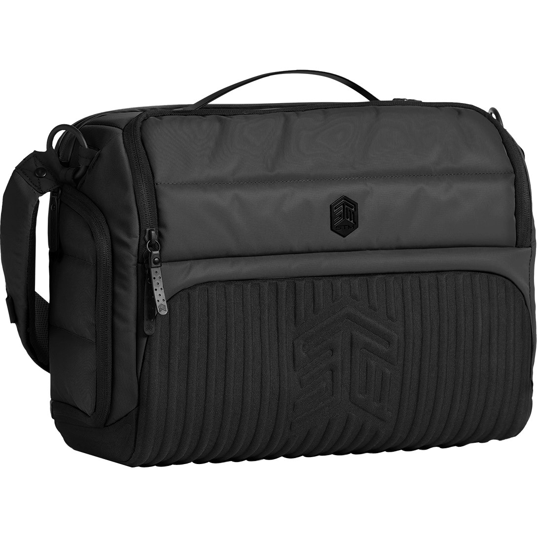 STM Goods Dux Carrying Case Rugged (Messenger) for 15" to 16" MacBook - Black