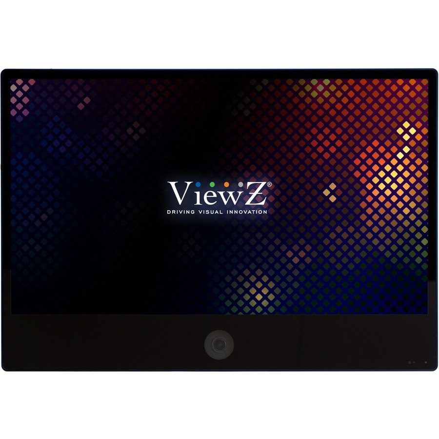 ViewZ VZ-PVM-I4B3N 32" Class Webcam Full HD LCD Monitor - 16:9 - Black