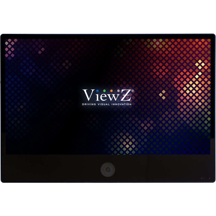 ViewZ VZ-PVM-I4B3N 32" Webcam Full HD LED LCD Monitor - 16:9 - Black