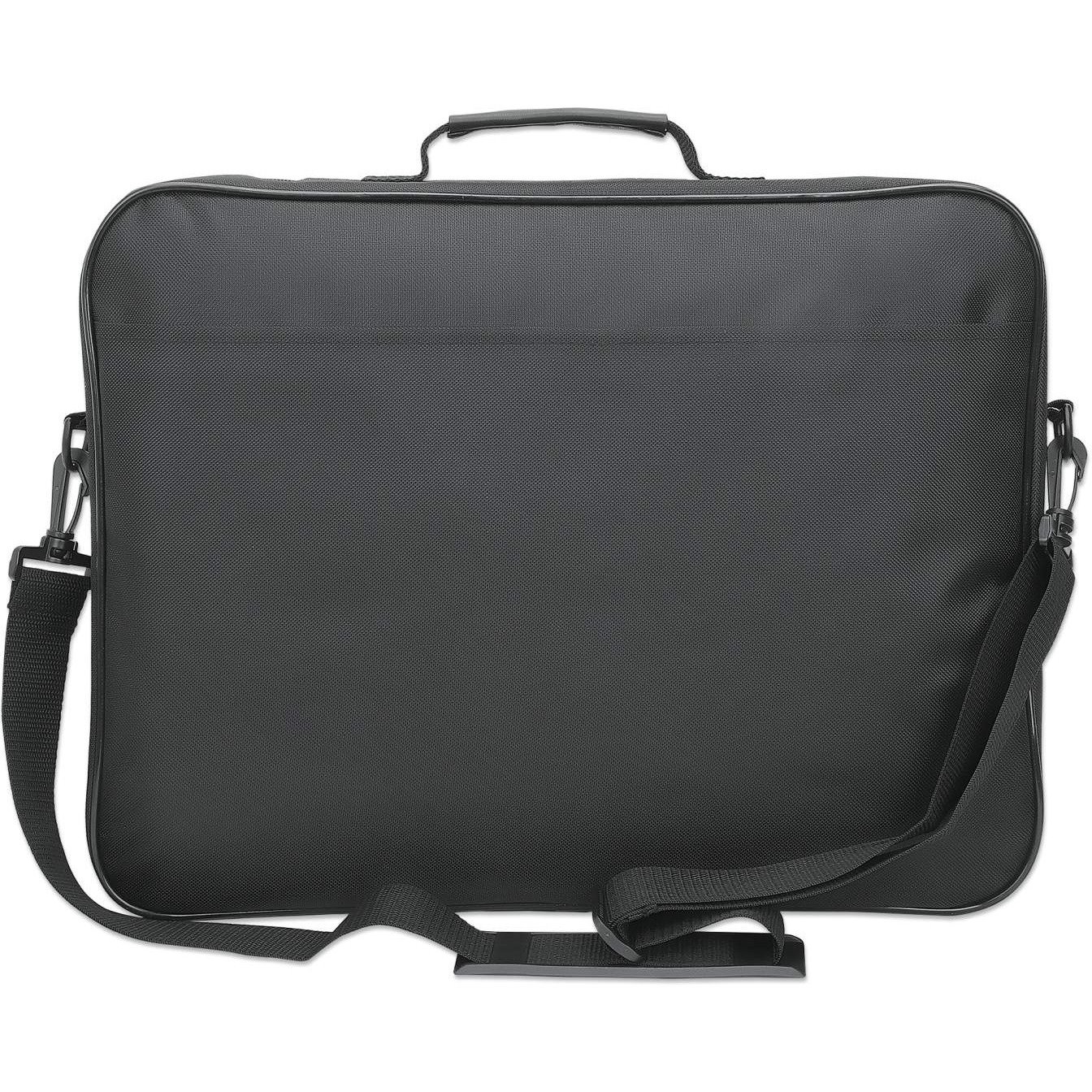 Manhattan Cambridge Carrying Case (Briefcase) for 43.9 cm (17.3") Notebook, Ultrabook, MacBook - Black