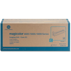 Konica Minolta 120V Cyan Imaging Unit For Magicolor 5550 and 5570 Printers
