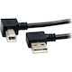 StarTech.com 3 ft A Right Angle to B Right Angle USB Cable - M/M