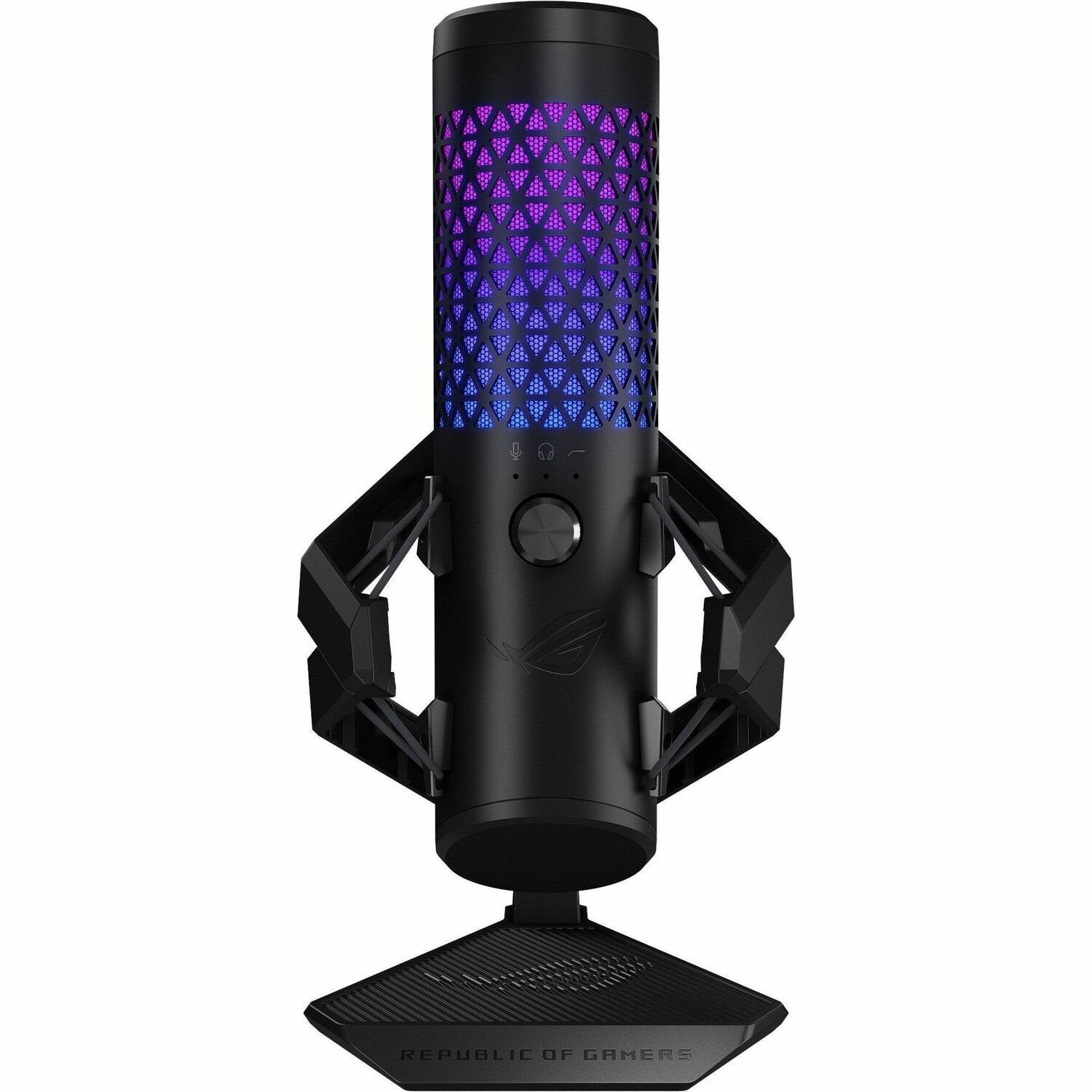 Asus ROG Carnyx Wired Condenser Microphone for Gaming, Studio, Recording, Podcasting, Live Streaming - Black