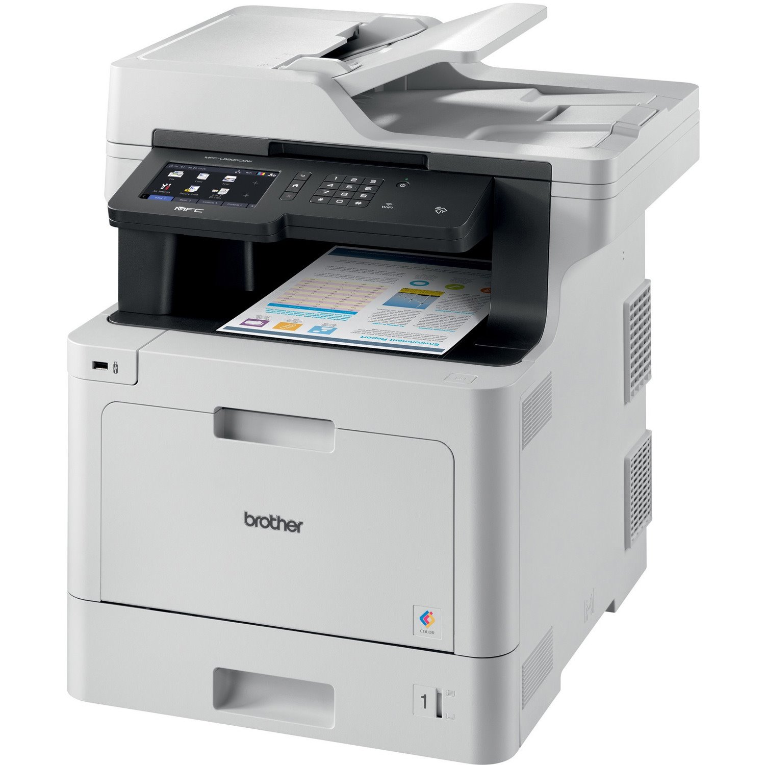 Brother MFC-L8900CDW Wireless Laser Multifunction Printer - Colour