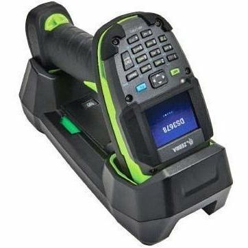 Zebra DS3678-KD Rugged Warehouse, Picking, Inventory Handheld Barcode Scanner Kit - Wireless Connectivity - Black, Green, Industrial Green - USB Cable Included