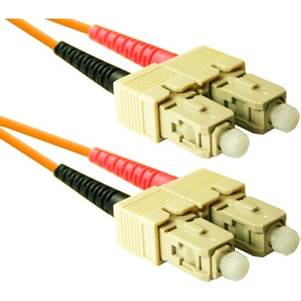 ENET 30M SC/SC Duplex Multimode 62.5/125 OM1 or Better Orange Fiber Patch Cable 30 meter SC-SC Individually Tested