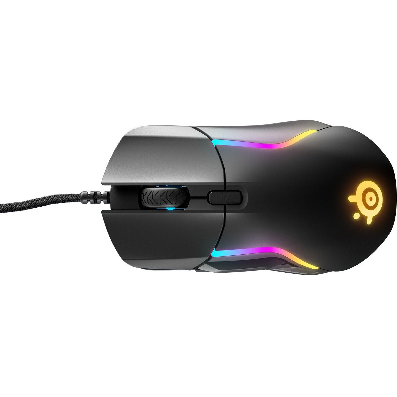 SteelSeries Rival 5 Gaming Mouse - USB - Optical - 9 Button(s) - 9 Programmable Button(s) - Matte Black